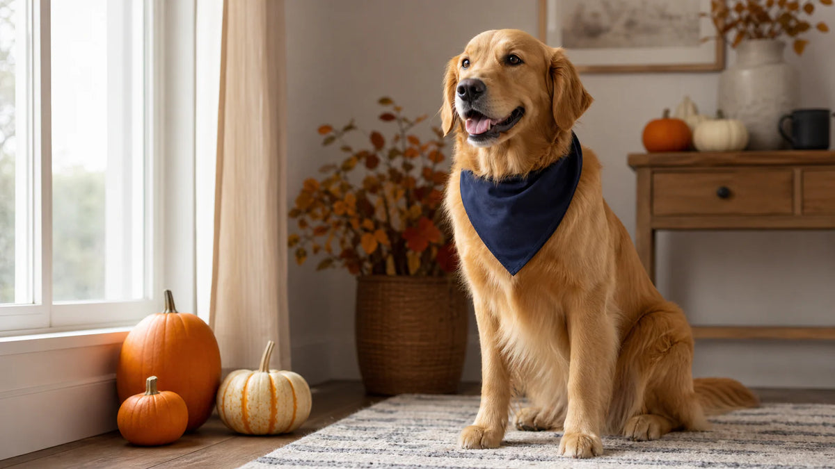 How to Take Halloween Dog Photos Without a Costume editorial scene