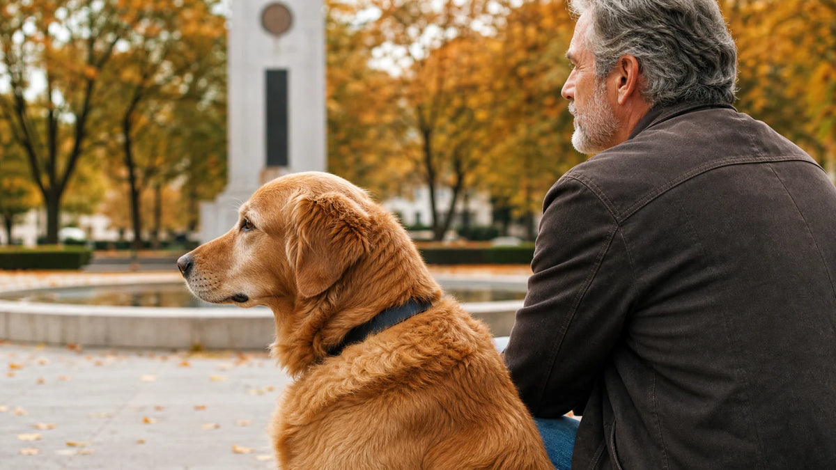 Veterans Day Dog Photo Ideas editorial scene