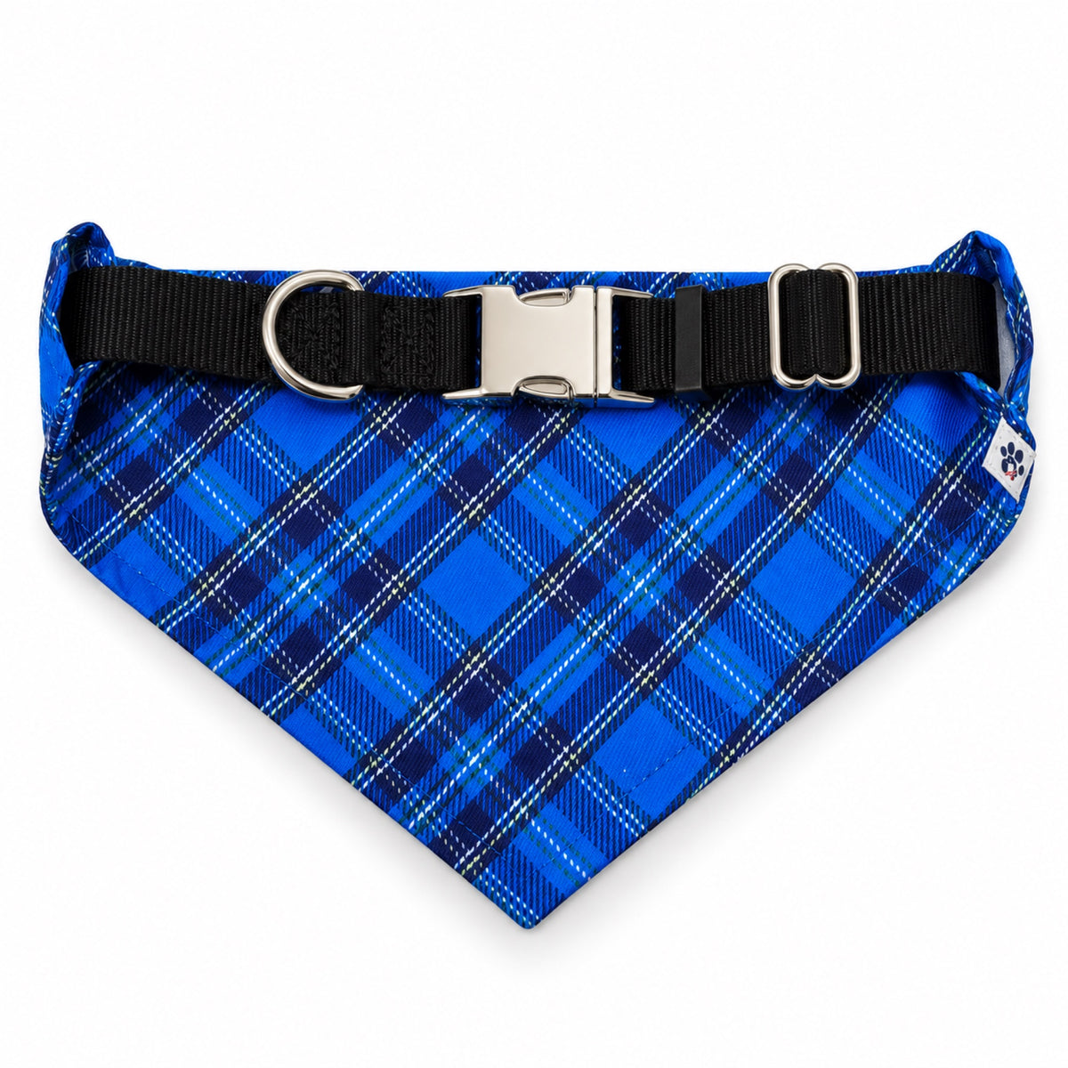 Liberty Plaid bandana collar - Product on white