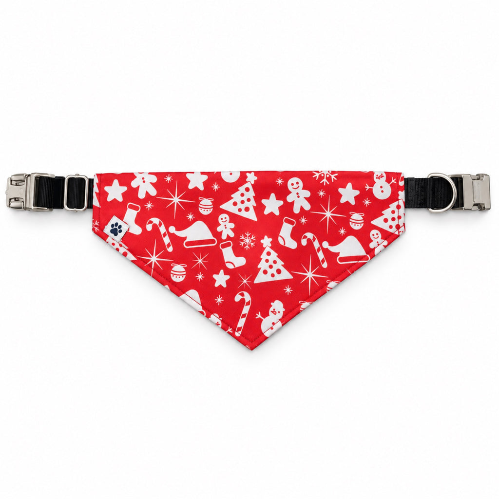 Yuletide bandana collar - Product on white