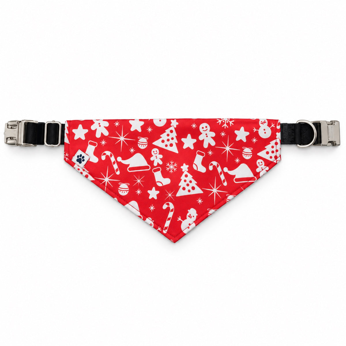 Yuletide bandana collar - Product on white